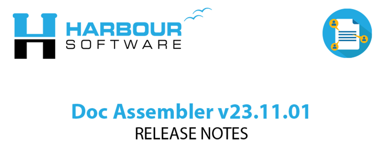 Doc Assembler v23.11.01 (New Release)